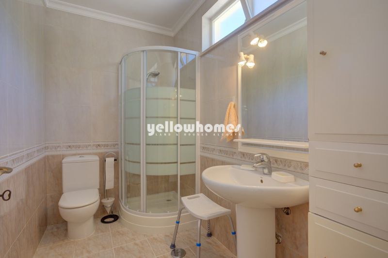 Detached 4 bedroom property on a large, private plot near Loule